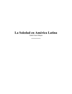 La Soledad en América Latina