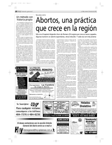 Abortos, una práctica que crece en la región