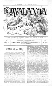 La Avalancha : revista ilustrada. Año 6, n. 129 (24 julio 1900)