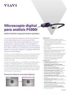 Microscopio digital para análisis P5000i