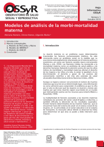 Modelos de análisis de la morbi