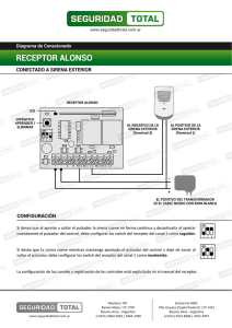 Conexionado Receptor Alonso