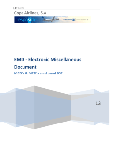 EMD - Electronic Miscellaneous Document