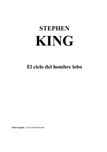 El Ciclo del Hombre Lobo - Stephen King