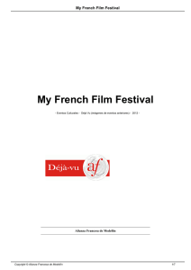 My French Film Festival - Alianza Francesa de Medellín