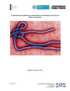 Lineamientos de vigilancia Ébola 2014