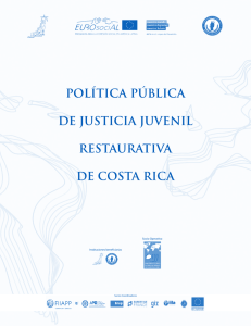 Política Pública de Justicia Juvenil Restaurativa de Costa Rica