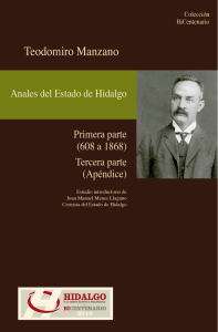 Anales del Estado de Hidalgo, Primera parte (608 a 1868)