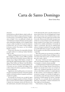 Carta de Santo Domingo - Difusión Cultural UAM