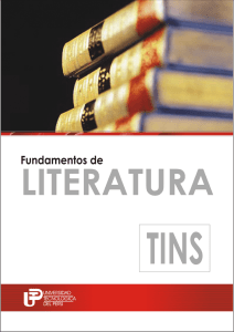 fundamentos de literatura - Universidad Tecnológica del Perú