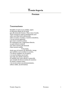 Tomás Segovia Poemas
