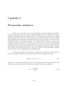 5-Potenciales atómicos