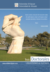 Estudio, edición y traducción del manuscrito mudéjar J63