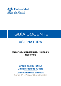 asignatura - Universidad de Alcalá