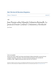 Jose Promis sobre Eduardo Urdanivia Bertarelli