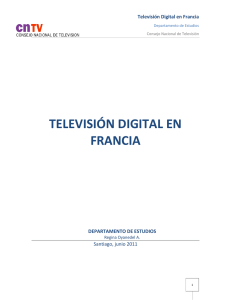 Televisión Digital en Francia - Consejo Nacional de Televisión