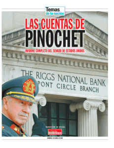 Las cuentas de Pinochet