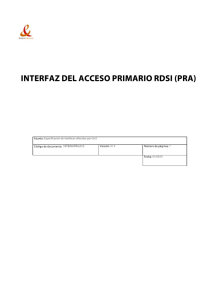 interfaz del acceso primario rdsi (pra)