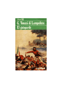 Guiseppe De Lampedusa - El Gatopardo