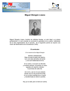 Miguel Obregón Lizano