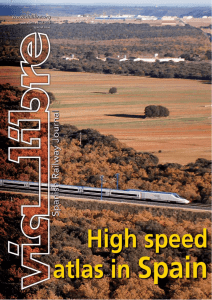 alta velocidad en España