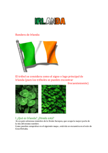 Bandera de Irlanda: El trébol se considera como el signo o logo