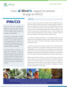 Cómo de pago en PAVCO aseguró los procesos