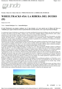WHEELTRACKS 4X4: LA RIBERA DEL DUERO (II)