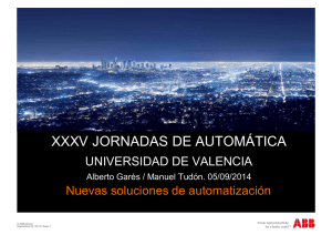 Presentación ABB - XXXV Jornadas de Automática
