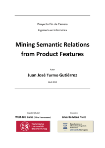 Mining Semantic Relations from Product Features