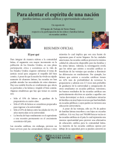 Executive Summary SPANISH.indd - Alliance for Catholic Education