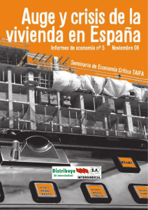 5- Auge y crisis de la vivienda en España.