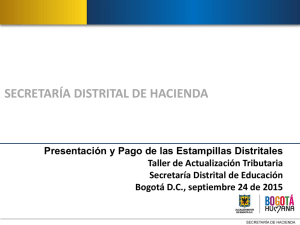 Diapositiva 1 - Educación Bogotá