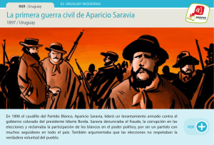 La primera guerra civil de Aparicio Saravia
