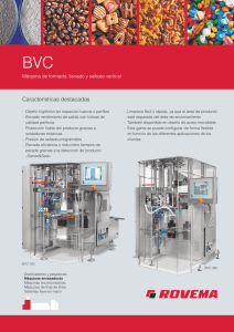 BVC Máquina de formado, llenado y sellado vertical