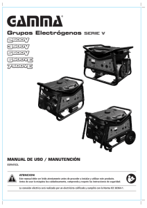 Manual Grupos Electrógenos serie V