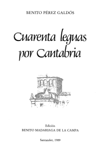 Cuarenta leguas por Cantabria - Centro de Estudios Montañeses