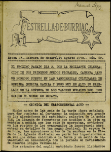 Epoca 2-®.-Cabrera de Matar ó, 15 Agosto 1950.