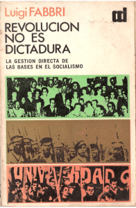 Luigi Fabbri – Revolución no es dictadura