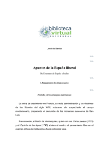 Apuntes de la España liberal - Biblioteca Virtual Universal
