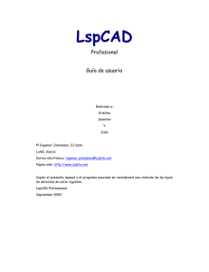 Manual del LSPCAD 5.25 Proffesional