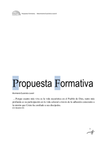 Propuesta Formativa (MEJ Chile 2010)