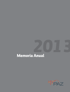 Descargar Memoria Anual Paz 2013