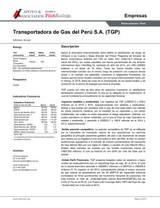 Transportadora de Gas del Perú S.A. (TGP)