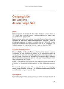 Congregación del Oratorio de san Felipe Neri