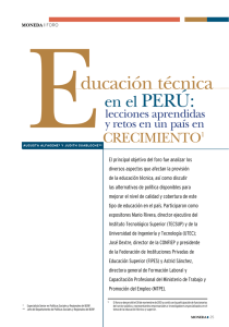 Educación técnica en el Perú