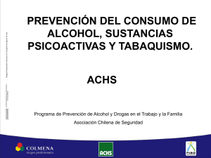 Diagnóstico de hábitos de Consumo de Alcohol y Drogas