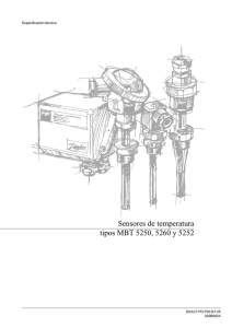 MBT 5252 PT100 sonda intercambiable