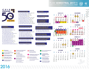 Calendario 2017 uno 50 aniv Direc Prem