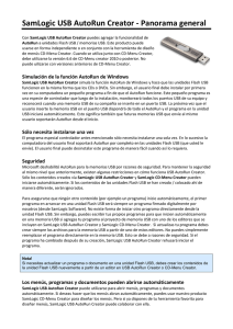 SamLogic USB AutoRun Creator – Panorama general